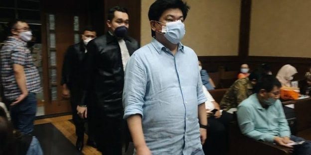 Heru Hidayat divonis nihil dan diwajibkan membayar uang pengganti sebesar Rp12,643 triliun dalam perkara korupsi PT Asabri dan tindak pidana pencucian uang di Pengadilan Tindak Pidana Korupsi (Tipikor) Jakarta, Selasa (18/1/2022). 