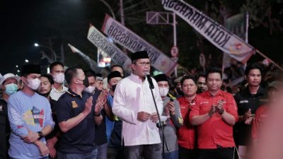 Wali Kota makassar Moh Ramdhan Pomanto hadiri dan tutup kegiatan LBRC 2022 di anjungan Pantai Losari