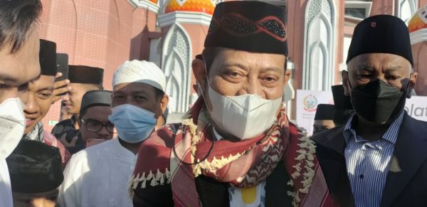 Gubernur Andi Sudirman Sulaiman disanjung Mentan SYL usai Shalat di CPI