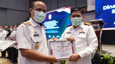Diskominfo SP Sulsel Raih Penghargaan Dari Inspektorat Sulsel