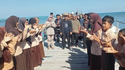 Wabup Selayar Saiful Arif Meriahkan HUT Pramuka di Desa Tarupa