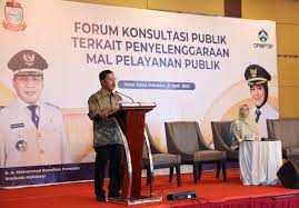 Sekda Kota Makassar Resmi Buka Forum Konsultasi Publik MPP Makassar