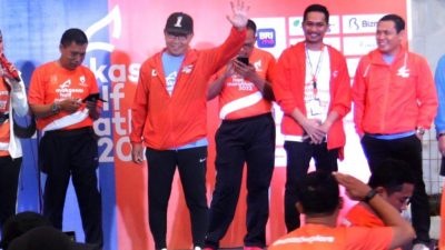 Walikota Danny Lepas Peserta Makassar Half Marathon 2022
