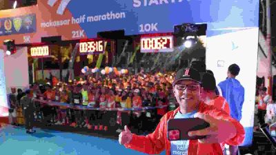 Makassar Half Marathon 2022 diikuti Peserta Berkebangsaan Amerika