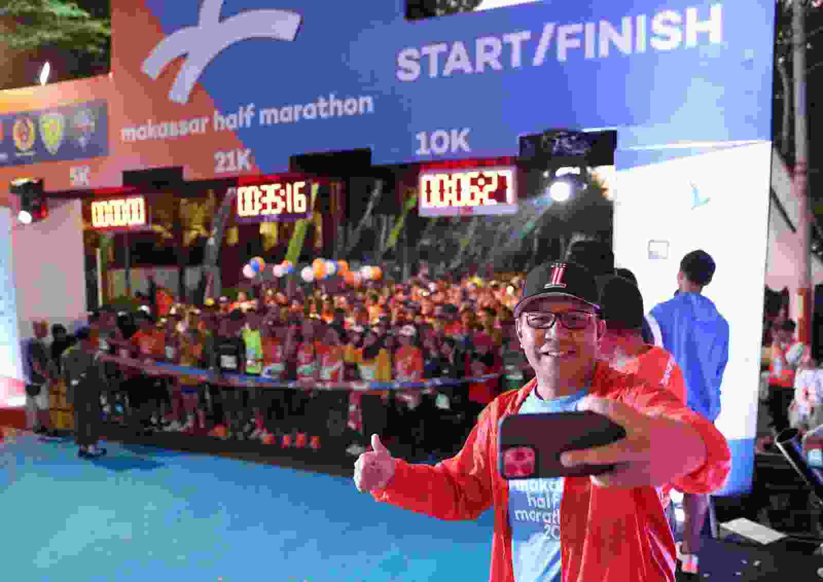 Makassar Half Marathon 2022 diikuti Peserta Berkebangsaan Amerika