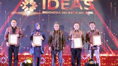 Pemerintah Kota Makassar Raih Tiga Penghargaan IDEAS 2022