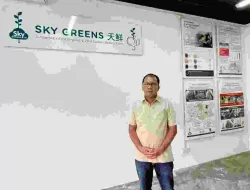 City Farming Sky Greens Singapore