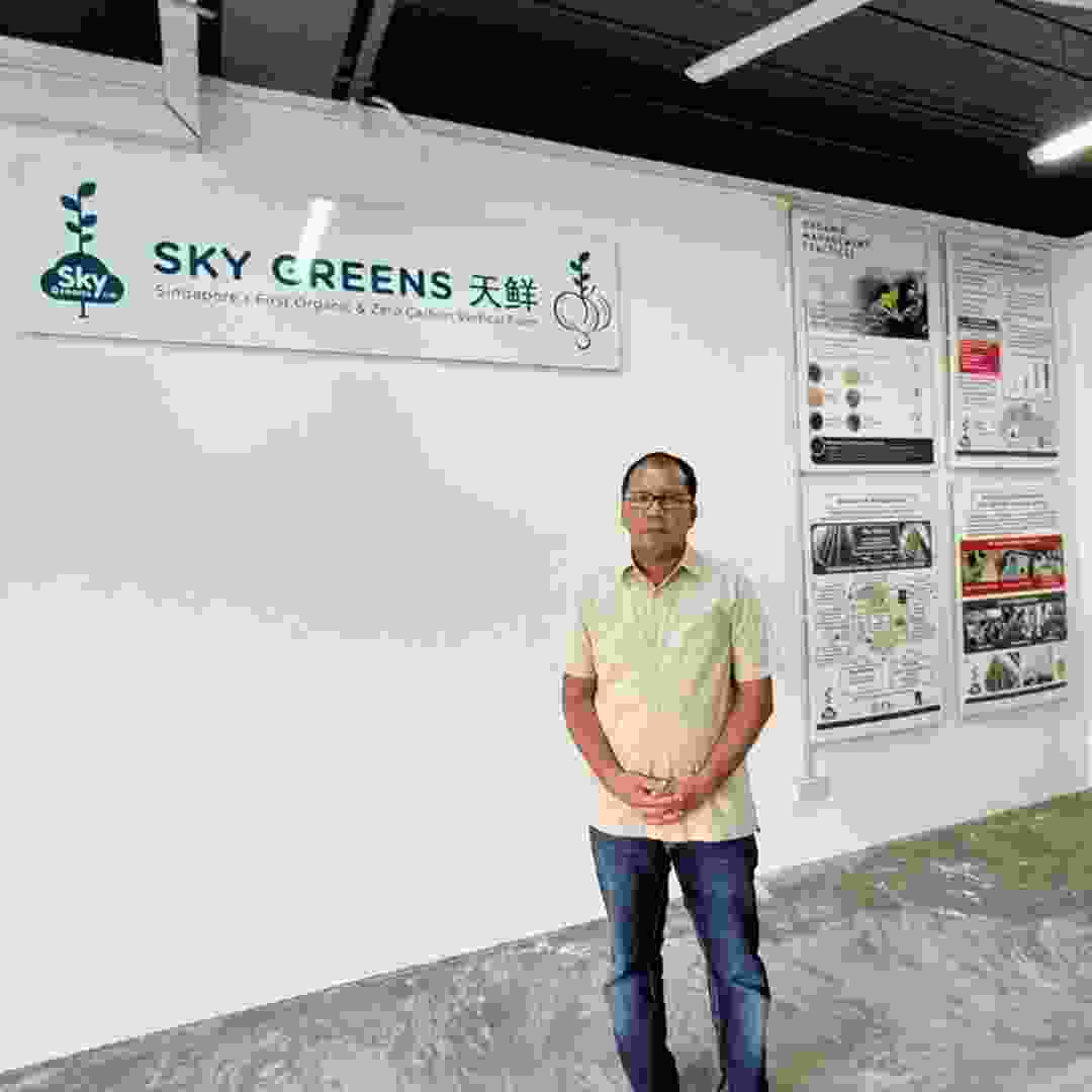 City Farming Sky Greens Singapore