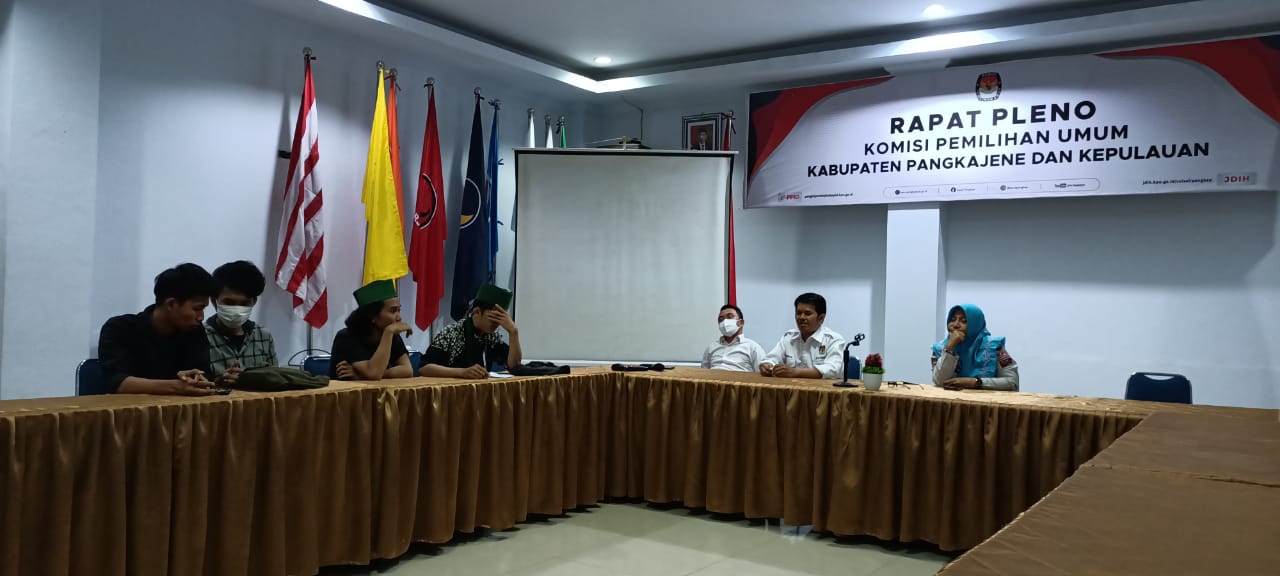 KPU Pangkep Penuh Polemic HMI Pangkep KPU Jangan Bermain Api