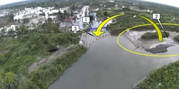 Normalisasi Sungai Rongkong Luwu Utara