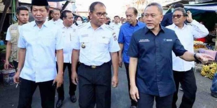 Mendag RI Zulkifli hasan Dan Walikota Danny