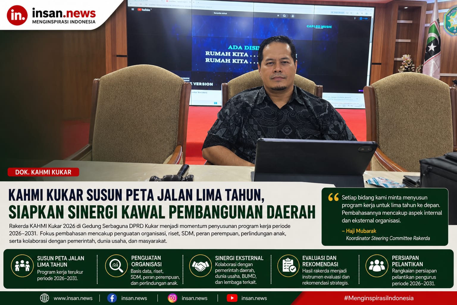 KAHMI Kukar Susun Peta Jalan Lima Tahun, Siapkan Agenda Strategis Kawal Pembangunan Daerah 2 IMG 20260613 WA0235