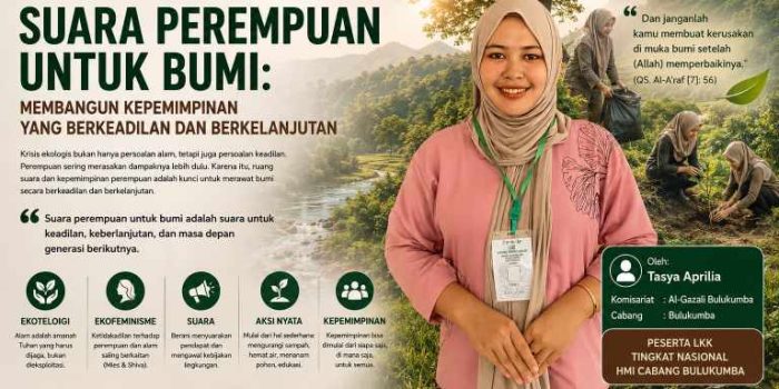 Tasya Aprilia : Peserta LKK HMI Cabang Bulukumba